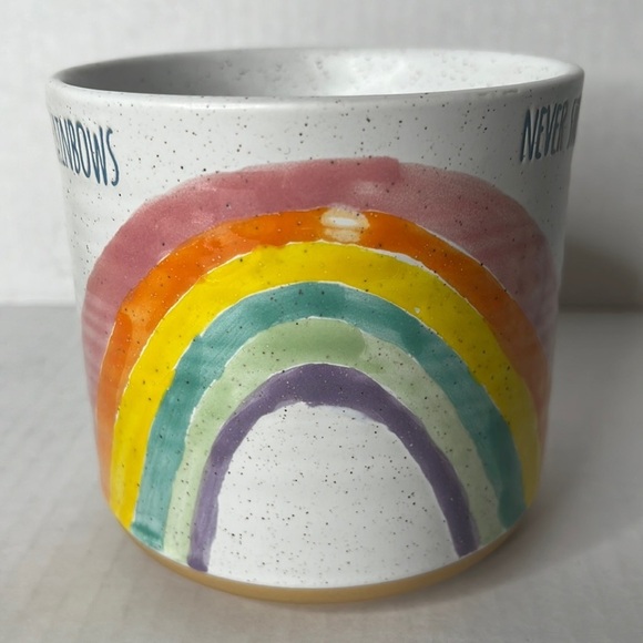 RAINBOW LOVE MUG Never Stop Chasing Rainbows Mug 16 oz Spectrum Designz 2020‎ - Picture 12 of 12